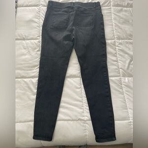 Betabrand Women's Dark Gray Skinny Jeans